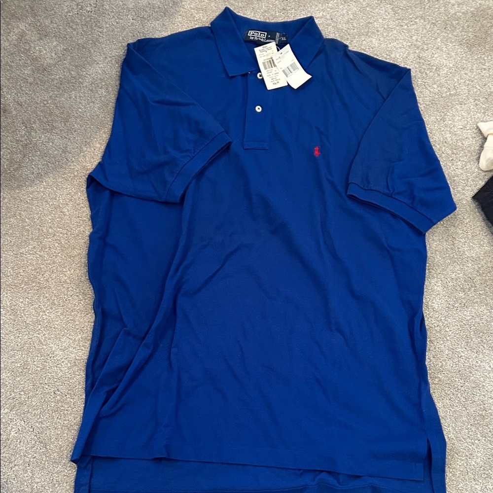 Polo by Ralph Lauren Classic Blue Polo Shirt